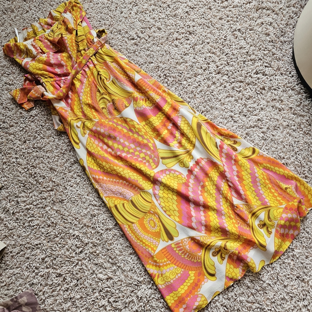 Banana Republic x Trina Turk maxi dress 2P
